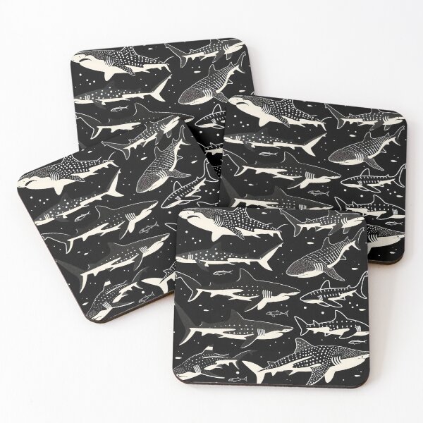 Item preview, Sharks pattern designed and sold by xiao xuans.