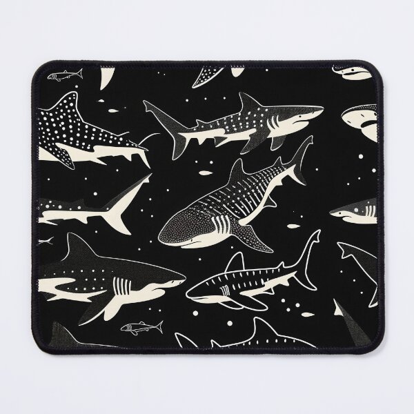 Item preview, Sharks pattern designed and sold by xiao xuans.