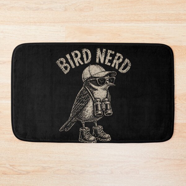 Item preview, Embroidered Bird Nerd T-Shirt, Funny Bird Watcher Shirt, Bird Lover Gift Tee, Twitcher Nature Shirt, Backyard Bird designed and sold by THREE LITTLE BEANS.