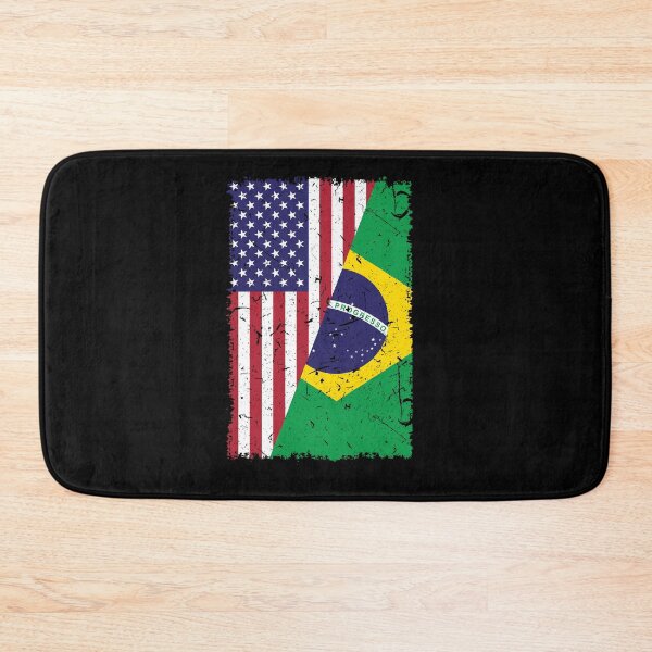 Item preview, USA Brazil Flag Brazilian American Pride Gift Brazilian designed and sold by Lenny Stahl.
