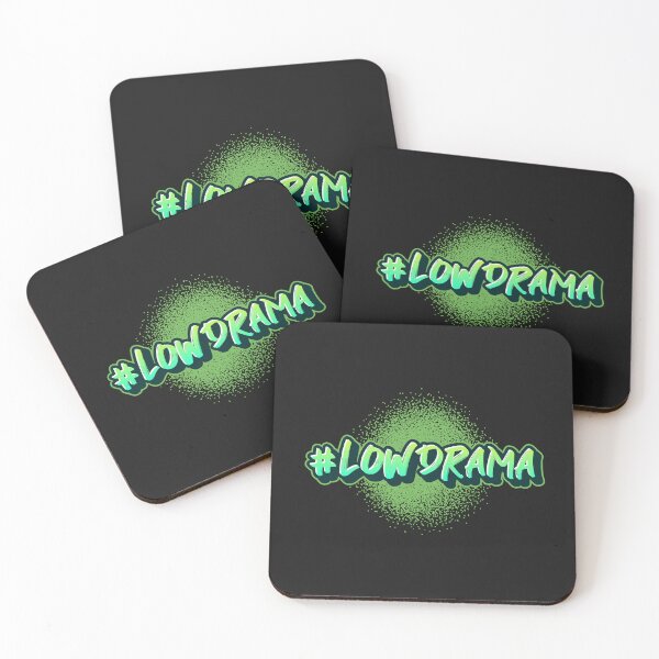Item preview, #LowDrama Hashtag T-Shirt designed and sold by DwishOriginals.