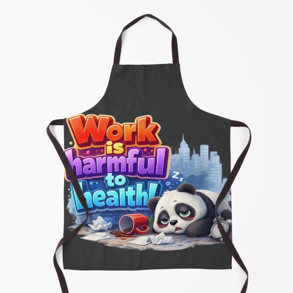 Item preview, Work is harmful to health! designed and sold by 216031.