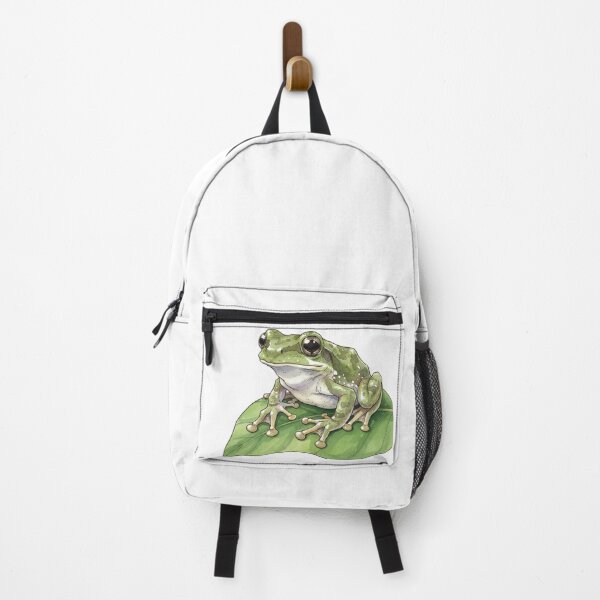 Item preview, water color leaf frog designed and sold by Stickers void.