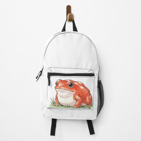Item preview, water color fat frog designed and sold by Stickers void.