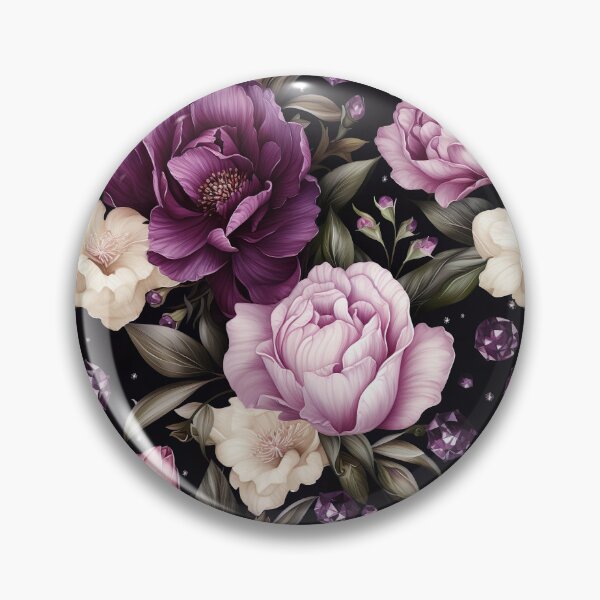Item preview, Pink Flowers Seamless Pattern designed and sold by Leylita Design.