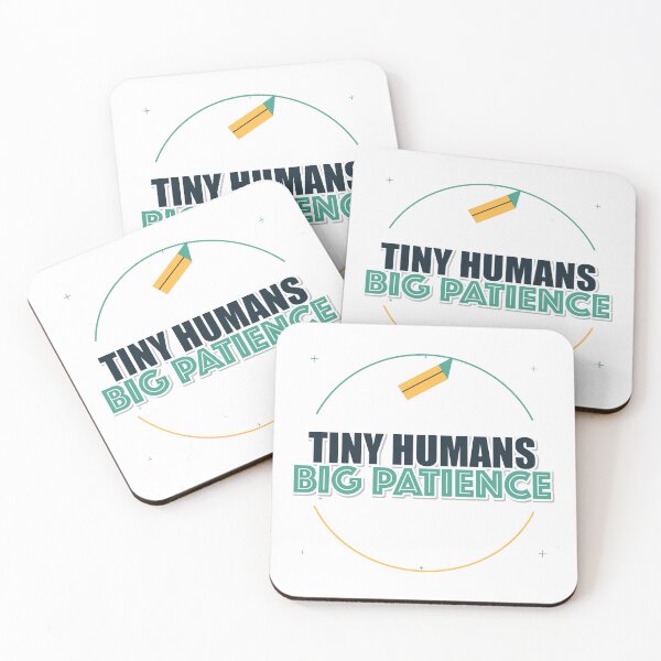 Item preview, Tiny Humans Big Patience designed and sold by pumsquare.