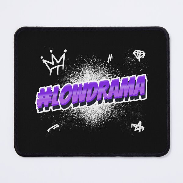 Item preview, #LowDrama Hashtag T-Shirt designed and sold by DwishOriginals.