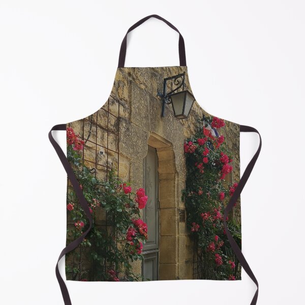 Item preview, Rustic French Stone Wall with Red Roses designed and sold by Kainicram.