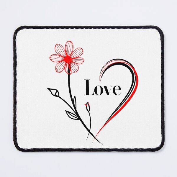 Item preview, flower and heart romantic designed and sold by TanyaLovus.