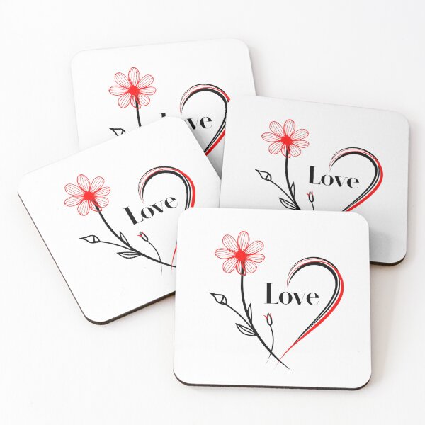 Item preview, flower and heart romantic designed and sold by TanyaLovus.