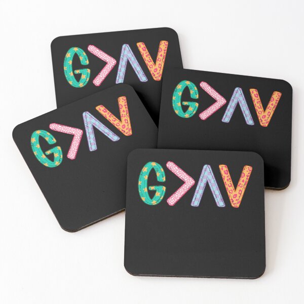 Item preview, God Is Greater Than The Highs And Lows Faith Art designed and sold by margamPagenberg.