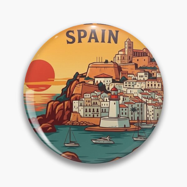 Item preview, Ibiza Spain - Travel Art designed and sold by erkinmaddison.