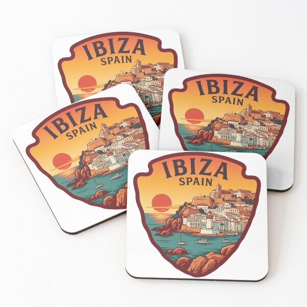 Artikelvorschau, Ibiza, Spanien – Reisekunst entworfen und verkauft von erkinmaddison.