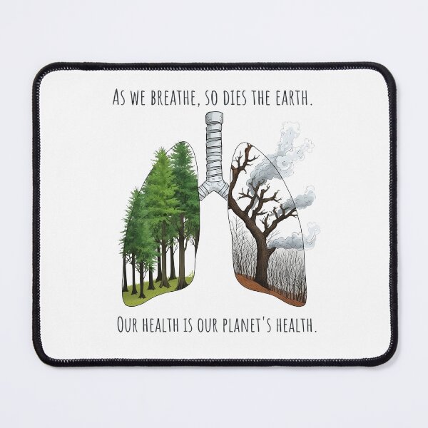 Item preview, Our Health Is Our Planet's Health Art designed and sold by Nuvoro Eco Awareness.