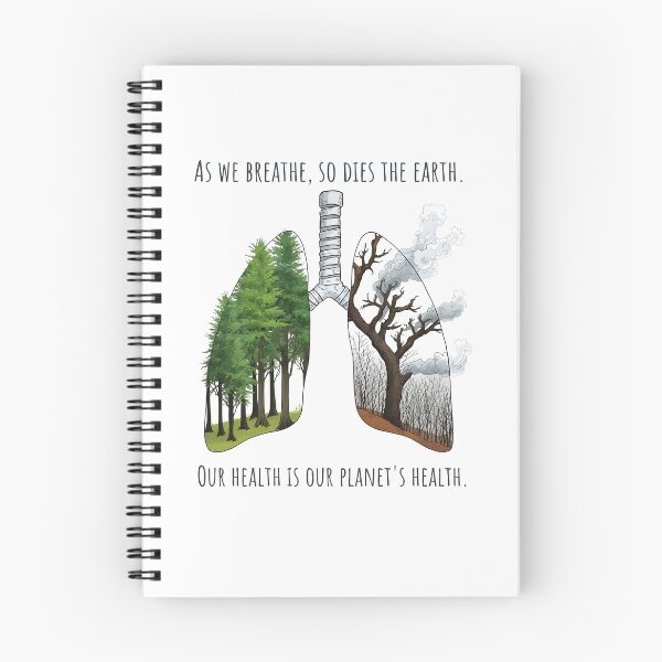 Item preview, Our Health Is Our Planet's Health Art designed and sold by Nuvoro Eco Awareness.