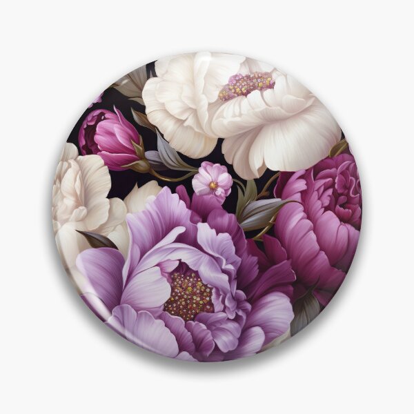 Item preview, Peonies Floral Seamless Pattern designed and sold by Leylita Design.