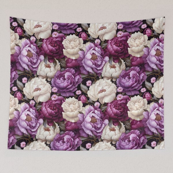 Item preview, Peonies Floral Seamless Pattern designed and sold by Leylita Design.
