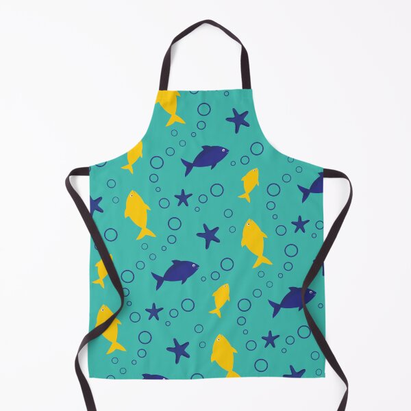 Item preview, Happy fish swimming in the sea designed and sold by studiodrchicken.
