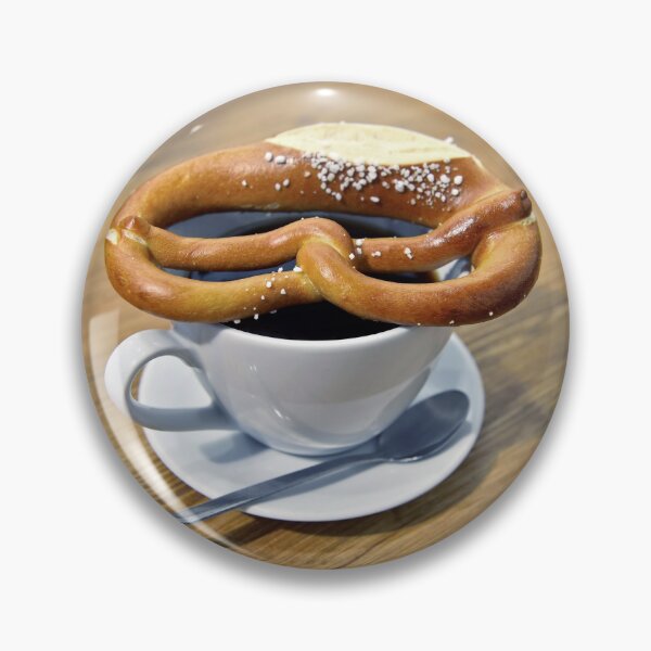 Item preview, Beautiful Pretzel with coffee designed and sold by AsahiNoAme.