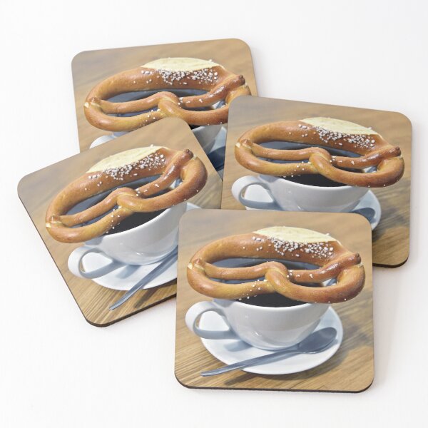 Item preview, Beautiful Pretzel with coffee designed and sold by AsahiNoAme.