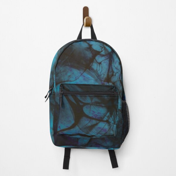 Item preview, Dark Teal Abstract Web – High Contrast Organic Network Pattern designed and sold by ElkCreekWitch.