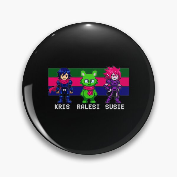 Item preview, Kris Ralsei Susie Deltarune Video Game Character Fan designed and sold by QuentinHarrow.