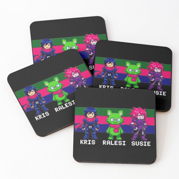 Item preview, Kris Ralsei Susie Deltarune Video Game Character Fan designed and sold by QuentinHarrow.
