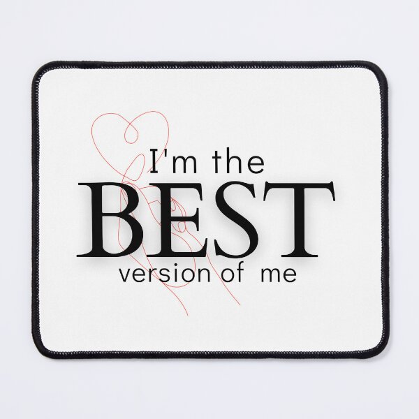 Item preview, Best Version of Me - Inspirational Self Love Affirmation designed and sold by fleur-atelier.