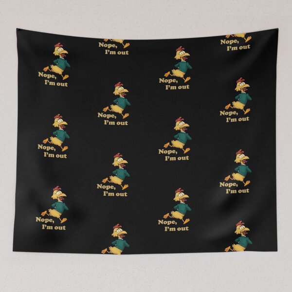 Item preview, Funny Chicken Nope Im Out Corporate Humor Gift designed and sold by FMproject.