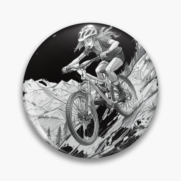 Item preview, Mountain biking fixed my anxiety designed and sold by 66Solar.