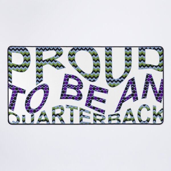 Item preview, Proud To Be An Quarterback Wavy Text designed and sold by TheIconSmith.