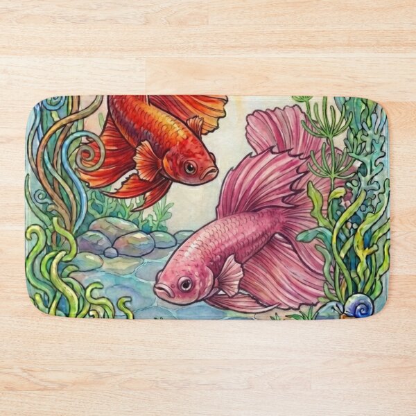 Item preview, Fighter fish designed and sold by PP&RAINBOW SHOP.