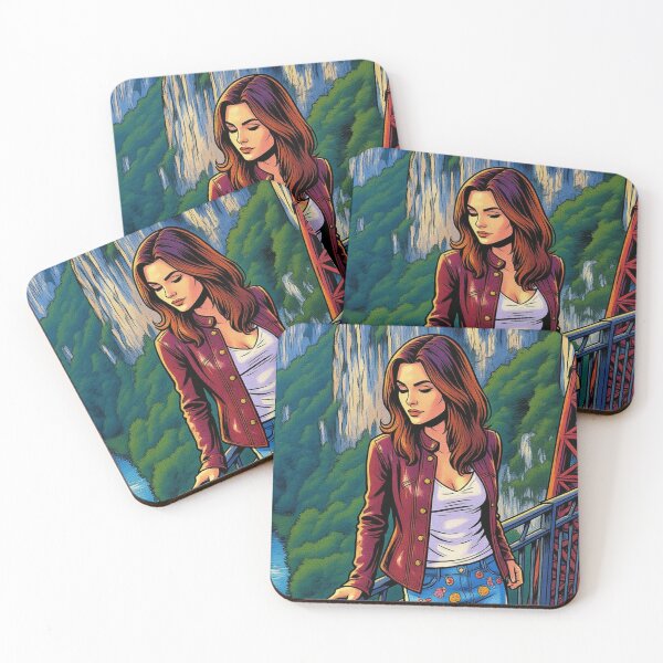 Item preview, Lederbraun Aussichtspunkt im Tal designed and sold by pjd94.
