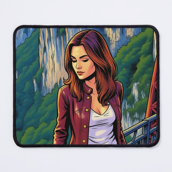 Item preview, Lederbraun Aussichtspunkt im Tal designed and sold by pjd94.