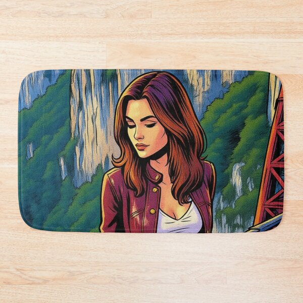 Item preview, Lederbraun Aussichtspunkt im Tal designed and sold by pjd94.