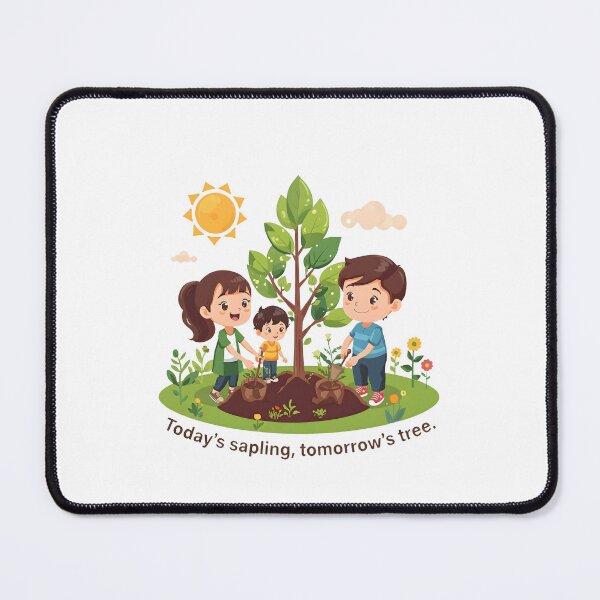 Item preview, Today’s Sapling Tomorrow’s Tree Eco Art designed and sold by Nuvoro Eco Awareness.