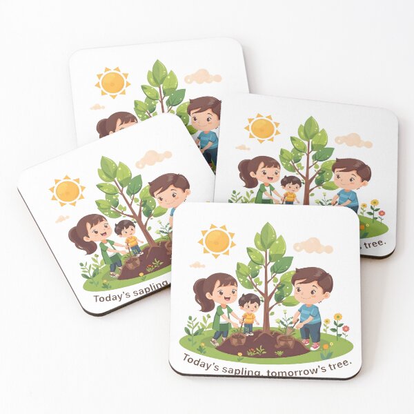 Item preview, Today’s Sapling Tomorrow’s Tree Eco Art designed and sold by Nuvoro Eco Awareness.