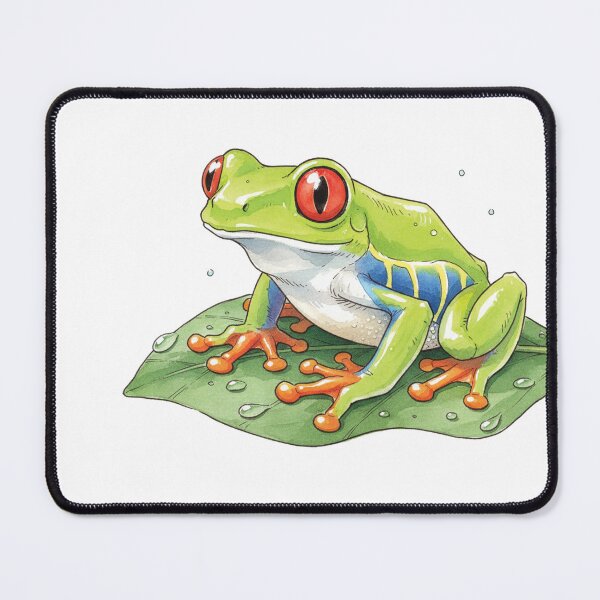 Item preview, beautiful frog sticker designed and sold by Stickers void.