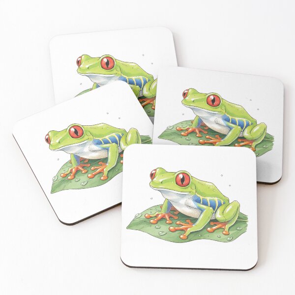 Item preview, beautiful frog sticker designed and sold by Stickers void.