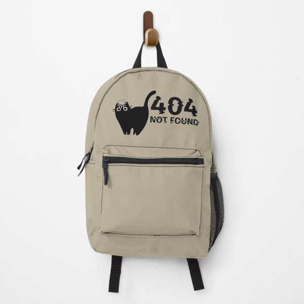 Item preview, 404 Not Found Black Cat Sticker Quote Funny designed and sold by M00dy Sakshi Co..