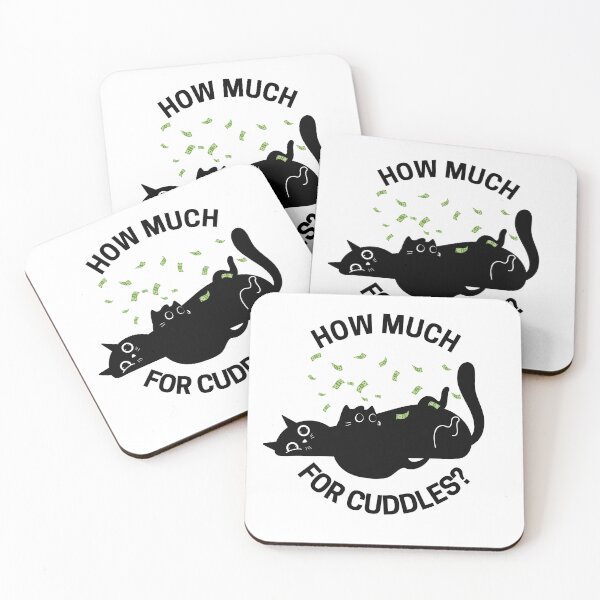 Item preview, How much for Cuddles Black Cat  designed and sold by M00dy Sakshi Co..