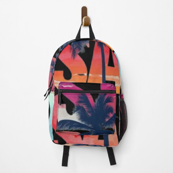 Item preview, Sun Salt Sand - Tropical Palm Tree Double Exposure designed and sold by A-M-G-Shop.