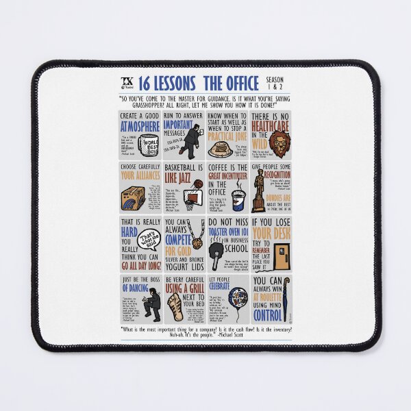 Item preview, Lessons from The Office - Season 1 and 2 designed and sold by TKsuited.