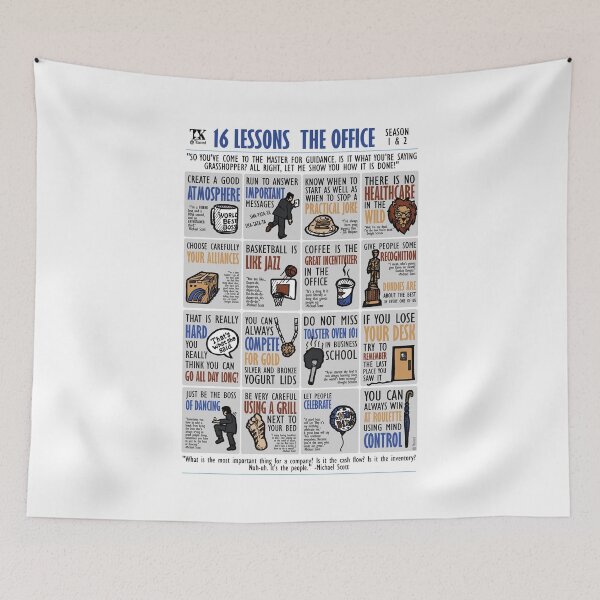 Item preview, Lessons from The Office - Season 1 and 2 designed and sold by TKsuited.