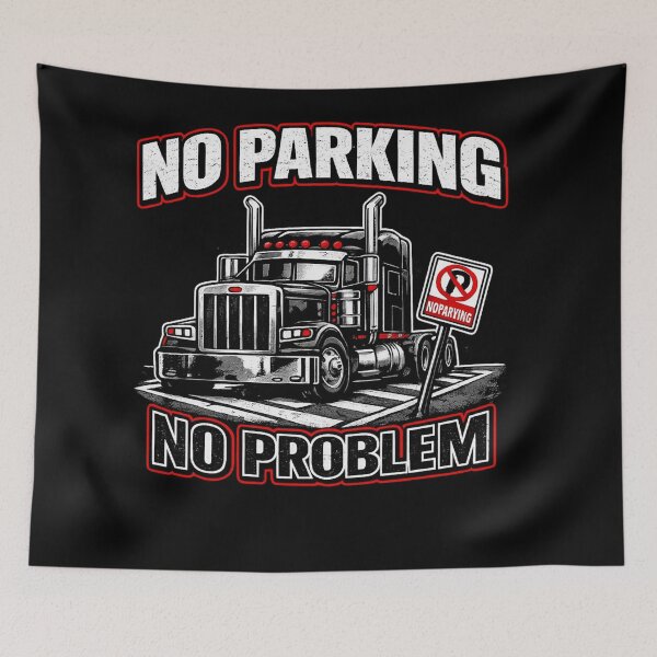 Item preview, No Parking No Problem Truck Driver Funny Shirt Trucker Humor Gift designed and sold by Timeless Junction.