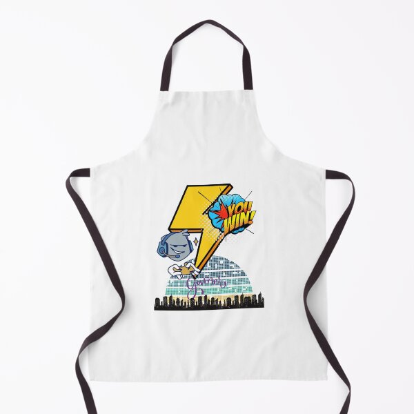 Item preview, Gamer You Win Retro Lightning Bolt Graphic designed and sold by nezar1811.