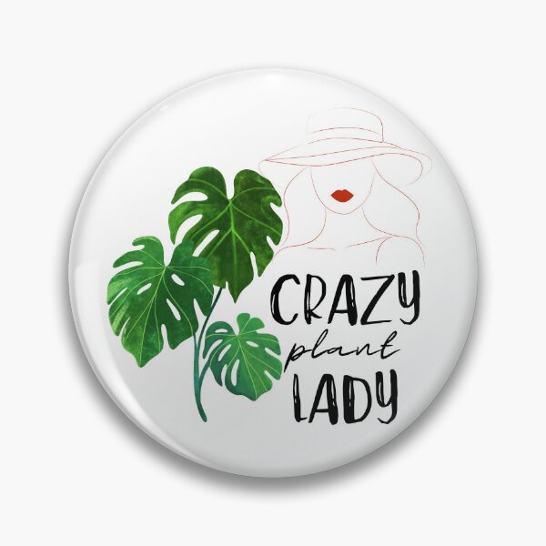 Item preview, Monstera Crazy Plant Lady – Funny Plant Lover Gift, Plant Mom Humor designed and sold by Im-Ara.