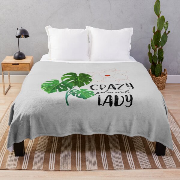 Item preview, Monstera Crazy Plant Lady – Funny Plant Lover Gift, Plant Mom Humor designed and sold by Im-Ara.