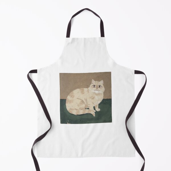 Item preview, Disappointed Cat Portrait - Folk Art Humor designed and sold by PictorialWhimsy.