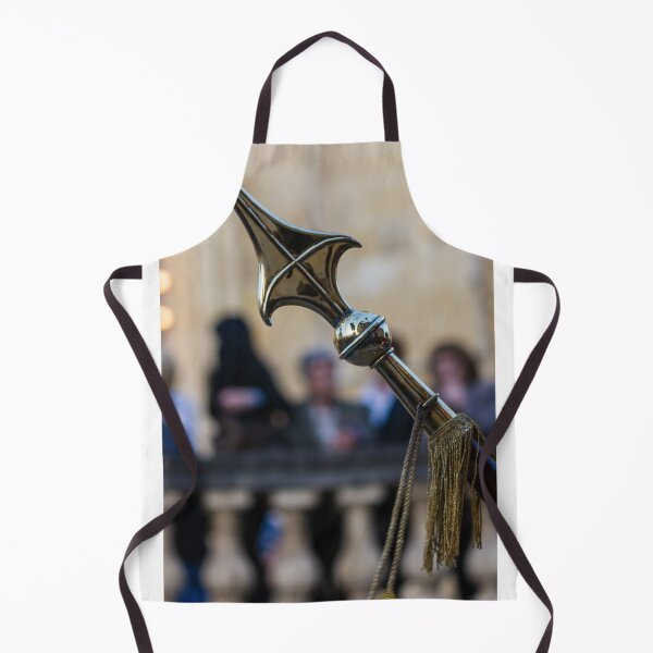 Item preview, Brass Ceremonial Staff With Tassel Closeup During Public Procession Or Formal Ceremony designed and sold by Nmallia.
